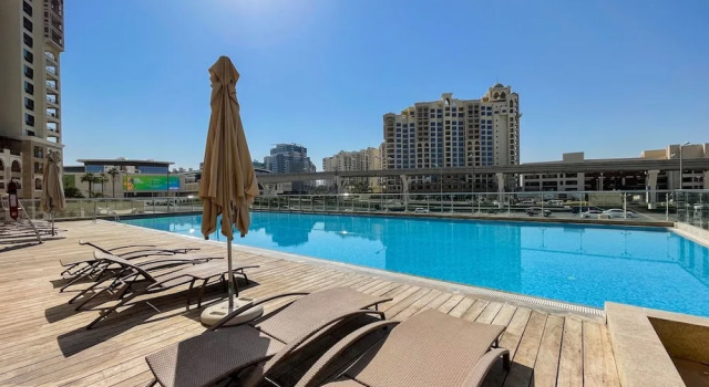 Студия Tranquil Studio With Unmatched Ocean Views in Palm