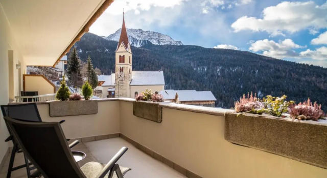 Семейный номер Standard с балконом и с видом на горы Boutique Hotel Kircher