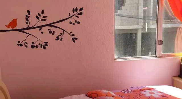 Четырёхместный номер Standard с балконом Hostal Santa Cruz Backpackers