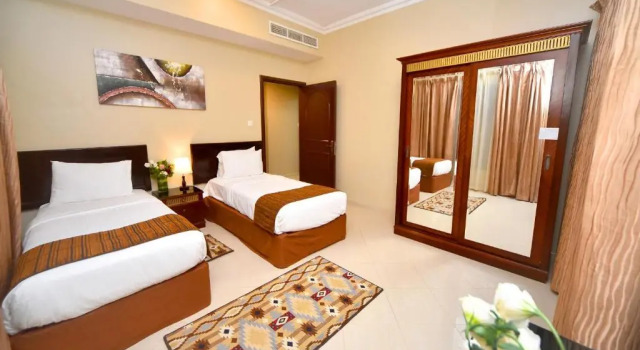 Апартаменты с 2 комнатами Отель Emirates Stars Hotel Apartments Sharjah