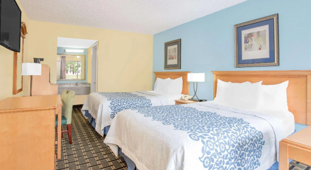 Четырёхместный номер Standard Days Inn by Wyndham Ruther Glen Kings Dominion Area