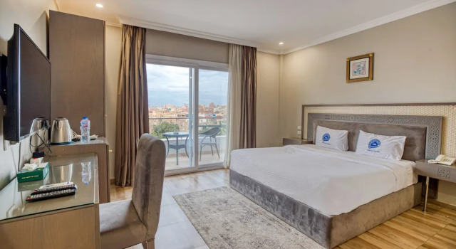 Двухместный номер Deluxe с видом на горы Mamlouk Pyramids Hotel
