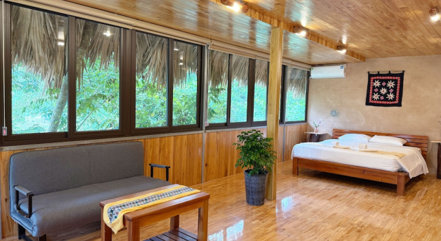 Номер Deluxe Mai Chau Onsen Retreat