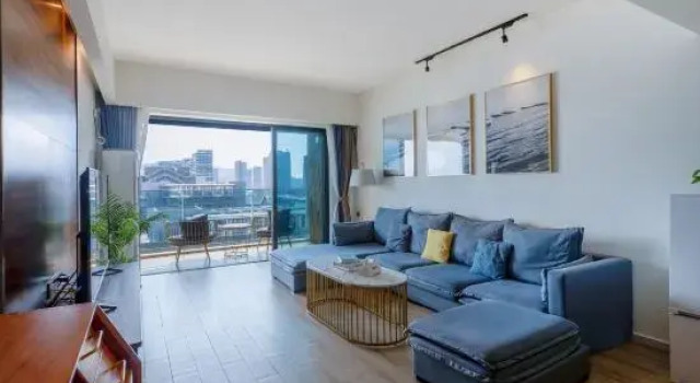 Двухместный люкс с красивым видом из окна Baoli JintinShanwei Bay Dongyue Boyang apartment