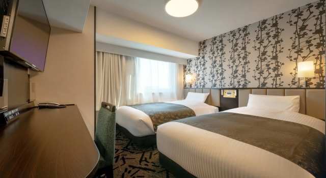 Двухместный номер APA Hotel Hitachinaka Katsuta Station