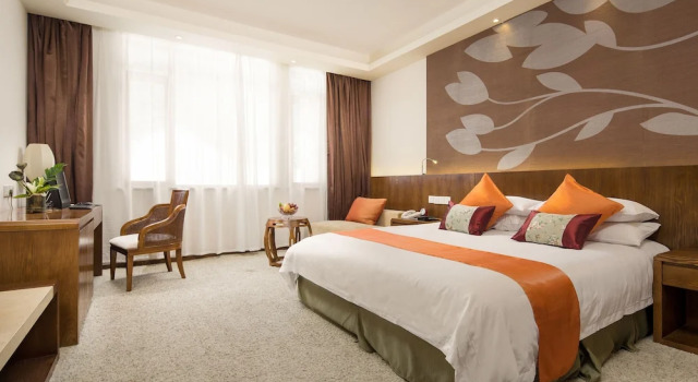 Номер Deluxe Jiuhua Mountain Julong Hotel