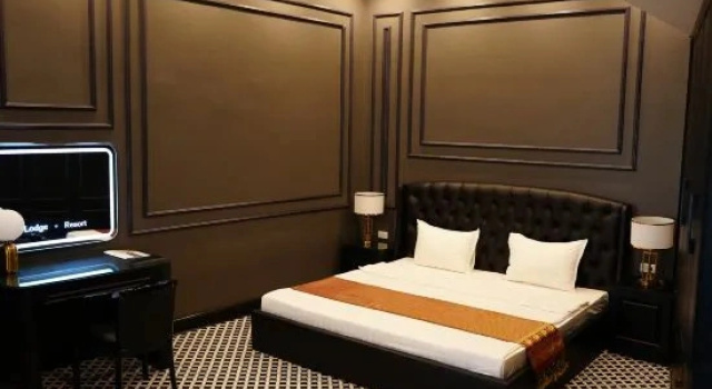 Люкс Luxury с видом на бассейн Daknong Lodge Resort