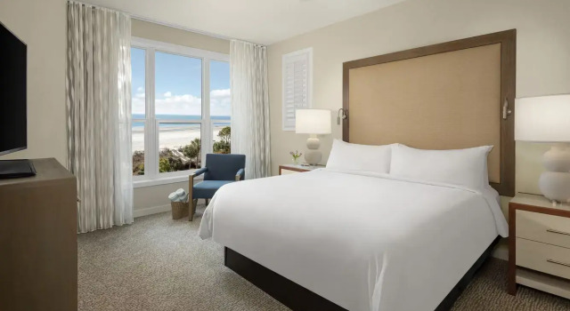 Вилла с 2 комнатами oceanfront Marriotts Monarch at Sea Pines