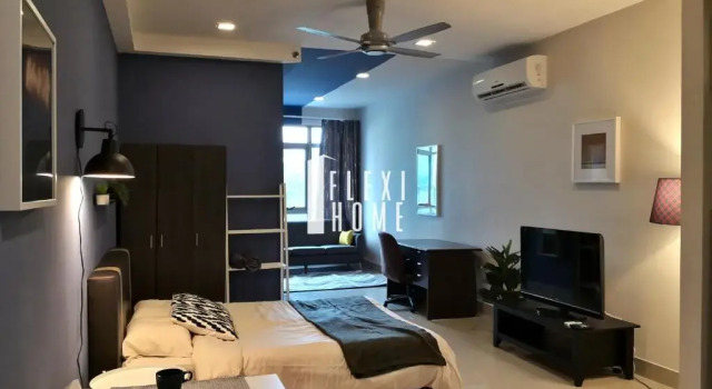 Студия 9am-5pm, SAME DAY CHECK IN AND CHECK OUT, Work From Home, Shaftsbury-Cyberjaya, Comfy Home by Flexih