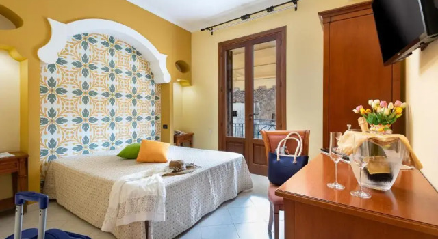 Двухместный номер Standard с балконом Hotel Sicilya