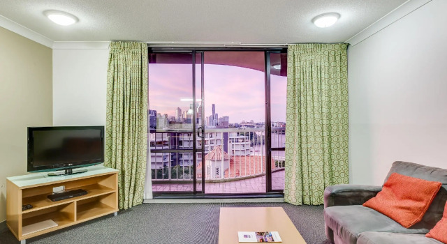 Апартаменты с 2 комнатами Hillcrest Apartment Hotel