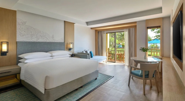Двухместный номер Terrace Larger с видом на океан Phuket Marriott Resort & Spa, Merlin Beach