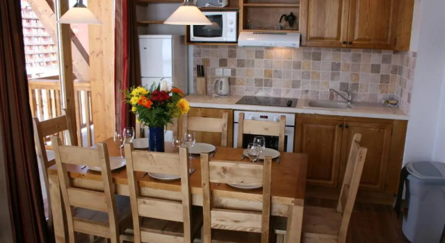 Апартаменты Дуплекс с 3 комнатами Résidence Les Arolles by Les Etincelles