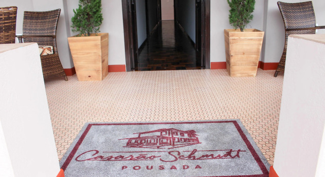 Pousada Casarão Schmidt, Book Hotel Hoteller i Pomerode med pool, Swimmingpool