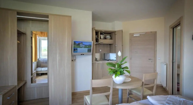 Студия DAS MATSCHER Residence & Garden Hotel