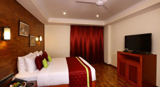 Люкс с видом на город JVK Park Hotel