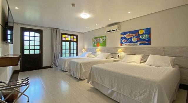 Четырёхместный номер Standard Porto Pacuíba Hotel