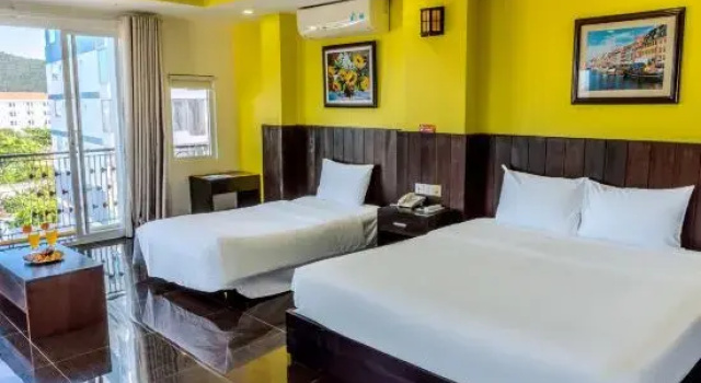 Люкс с балконом и с видом на море Melyna Hotel
