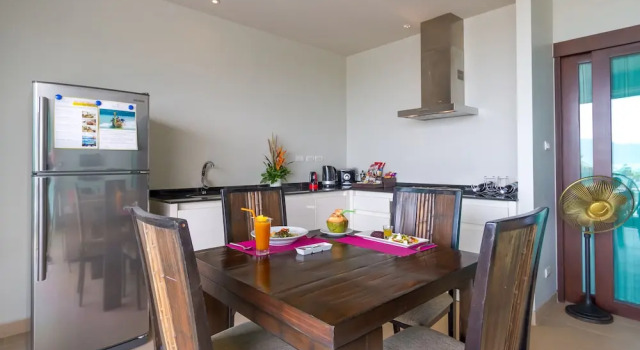 Люкс 3BR Penthouse with Ocean View & Private Rooftop in Rawai