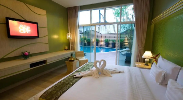 Двухместный номер Deluxe A-Te Chumphon Hotel - SHA Plus