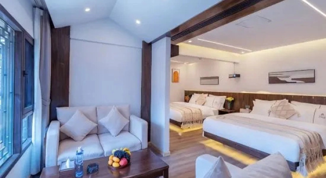Люкс Anyu‑Villa Guiyuan Homestay | Panoramic Holiday Courtyard