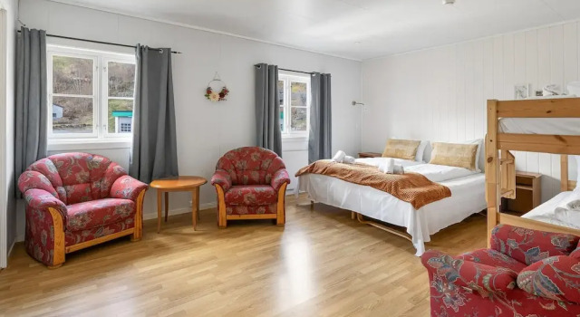 Семейный номер Standard c 1 комнатой Hardanger Guesthouse