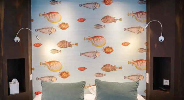 Номер Comfort Hôtel Les Agapanthes-Logis Hôtel