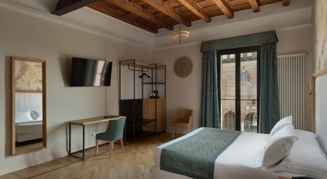 Standard Dreier Zimmer mit Stadtblick Cà Uberti Palace Hotel