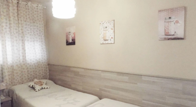 Апартаменты с 2 комнатами с балконом и с частичным видом на океан Apartsalou Pepa
