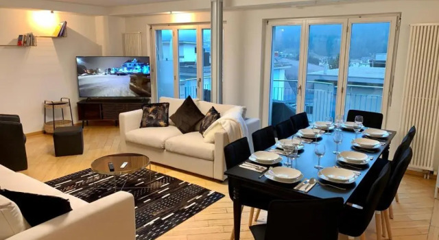 Ferienwohnung Rütiboda 8-10 Personen, Book Hotel Davos Grisons