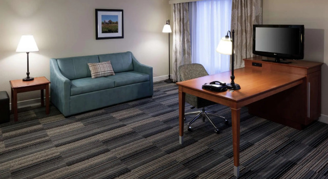 Двухместный люкс Hampton Inn & Suites Davenport