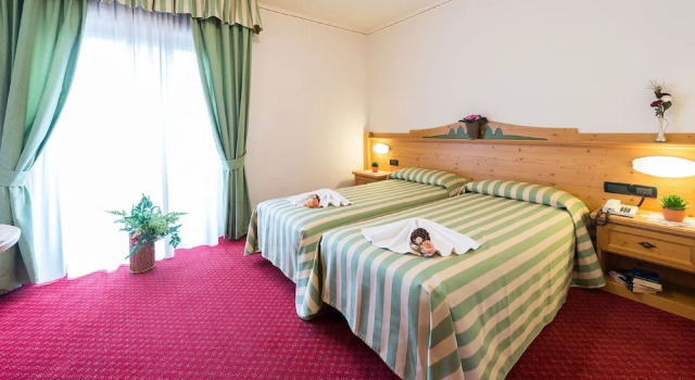 Двухместный номер Standard с балконом и с видом на озеро Hotel Ariston