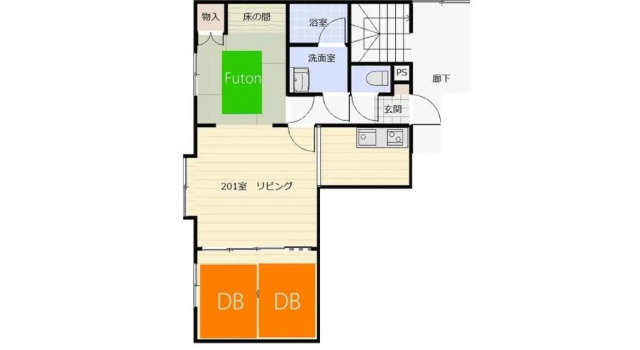 Апартаменты Sky Court 717 - Vacation STAY 81062