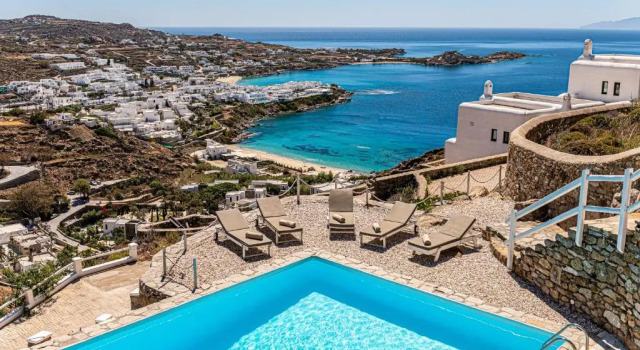Вилла с 4 комнатами Villa Thelgo Mykonos