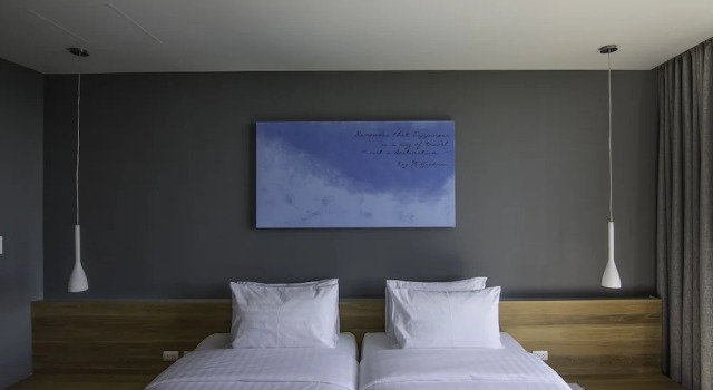 Номер Standard с балконом и с частичным видом на море Kalm Bangsaen Hotel