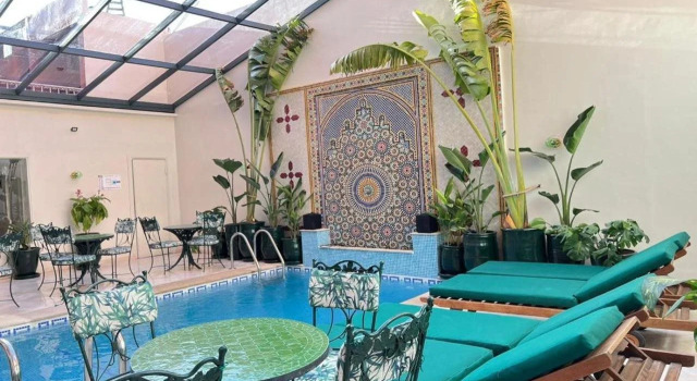 Hotel Safia, Забронировать Отель Отели Марракеш-Тенсифт-Эль-Хауз с бассейном, Бассейн
