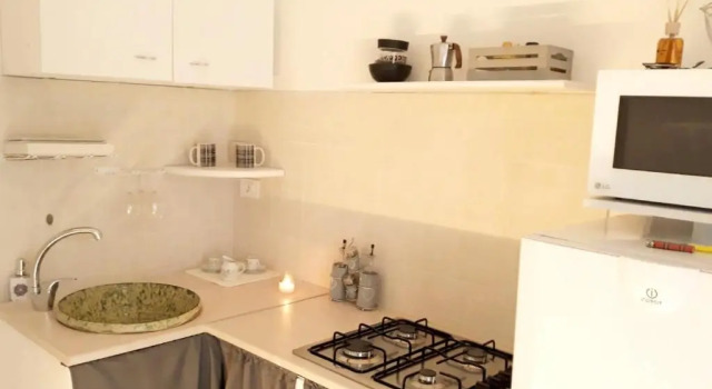 One bedroom house with city view balcony and wifi at Modica