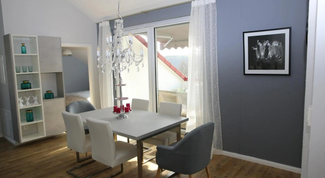 Apartment mit Designerküche, Loggia Ludwigsburg nahe Stuttgart, Reserva ahora Apartamento Hoteles en Baden-Wurtemberg con aparcamiento, Aparcamiento