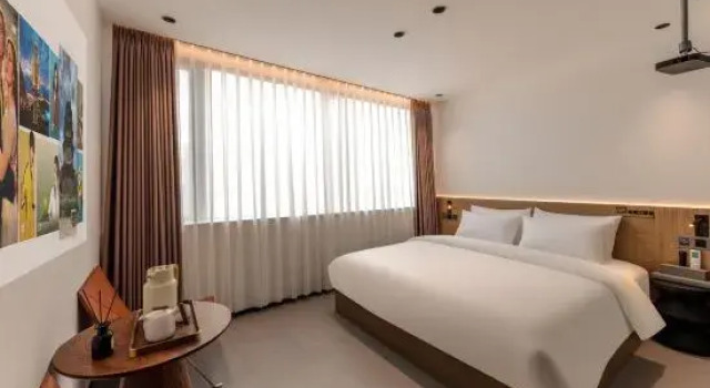 Люкс Fucheng Taoye Collection Mo·Youth Mixed Community Homestay (West Street Branch)