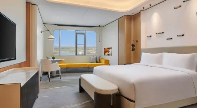 Двухместный номер Deluxe с видом на озеро Wyndham Garden Nanjing Airport