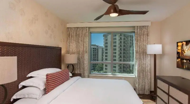 Люкс c 1 комнатой с видом на океан Hilton Grand Vacation Club The Grand Islander Waikiki Honolulu