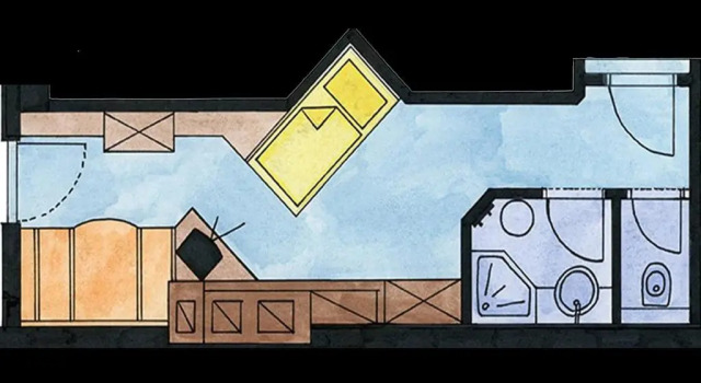 Одноместный номер Standard с красивым видом из окна Thermal-Badhotel Kirchler