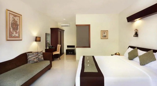 Двухместный номер Deluxe Respati Beach Hotel