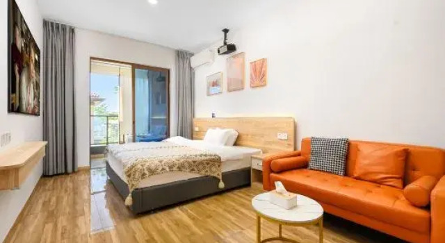 Номер Standard Guangzhou baishuizhai golden leaf health Shanying forest Hot Spring Resort Villa