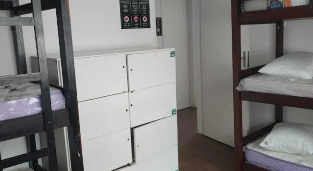Кровать в общем номере (мужской номер) Jundu Beach Hostel