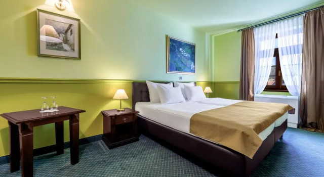 Двухместный номер Standard с видом на горы Hotel Bitoraj Fužine