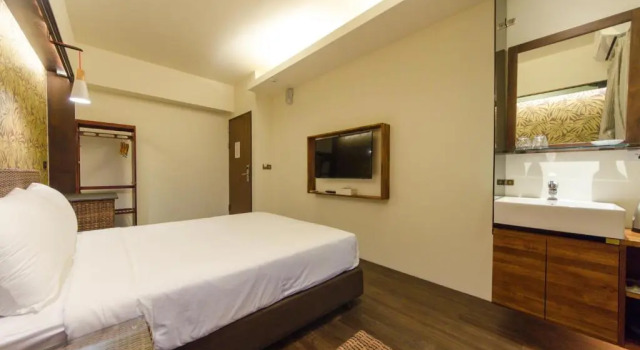 Двухместный номер Standard с видом на сад 嬉安平 Si Anping by Hotel Si
