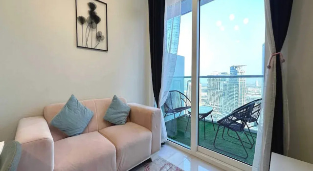 Апартаменты OYO 1206 Home Fully Furnished 1-Bed Apartment At Arjan Orion Building