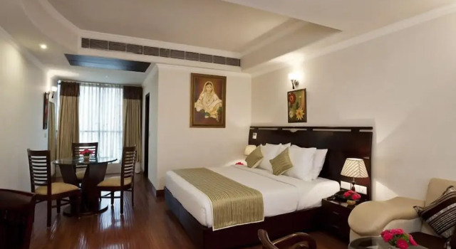 Двухместный номер Deluxe Hotel Saptagiri
