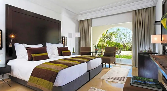 Одноместный номер Deluxe с видом на море Mövenpick Hotel Gammarth Tunis